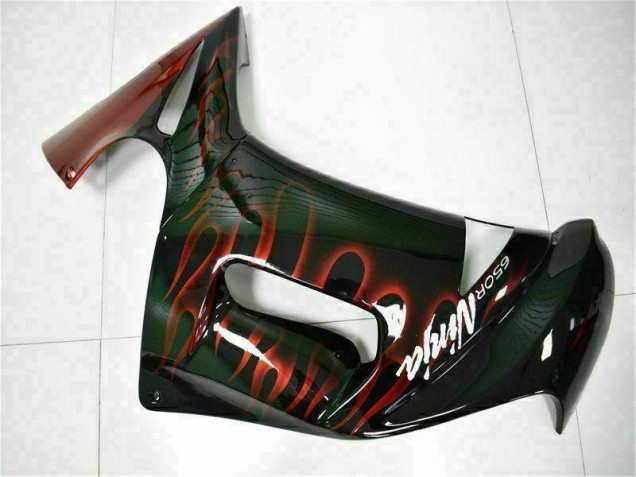 Carene Kawasaki EX650 2006-2008 - Rosso Fiamma Carene Kawasaki EX650 2006-2008 - Rosso Fiamma