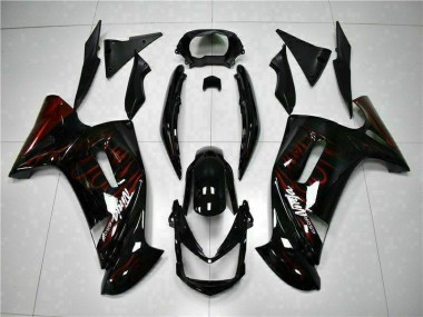 Carene Kawasaki EX650 2006-2008 - Rosso Fiamma