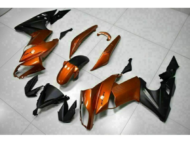 Carene Kawasaki EX650 2009-2011 - Arancia Carene Kawasaki EX650 2009-2011 - Arancia