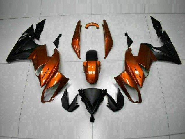 Carene Kawasaki EX650 2009-2011 - Arancia Carene Kawasaki EX650 2009-2011 - Arancia