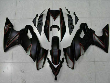Carene Kawasaki EX650 2009-2011 - Nero Rosso