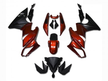 Carene Kawasaki EX650 2009-2011 - Rosso