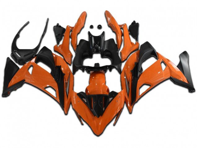 Carene Kawasaki EX650 2017-2019 - Arancia Nero Carene Kawasaki EX650 2017-2019 - Arancia Nero