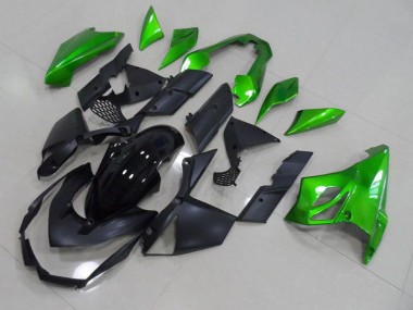 Carene Kawasaki Z1000 2007-2009 - Nero Verde
