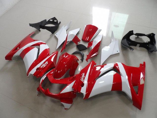 Carene Kawasaki ZX 250R 2008-2012 - Rosso Bianco Carene Kawasaki ZX 250R 2008-2012 - Rosso Bianco