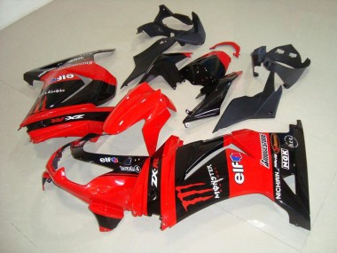 Carene Kawasaki ZX 250R 2008-2012 - Rosso Monster