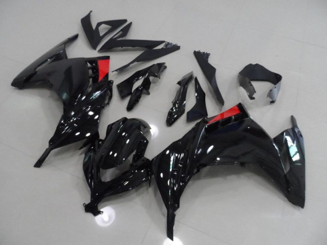 Carene Kawasaki ZX 300R 2013-2016 - Nero Rosso Carene Kawasaki ZX 300R 2013-2016 - Nero Rosso