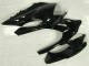 Carene Kawasaki ZX10R 2003-2005 - Lucido Nero