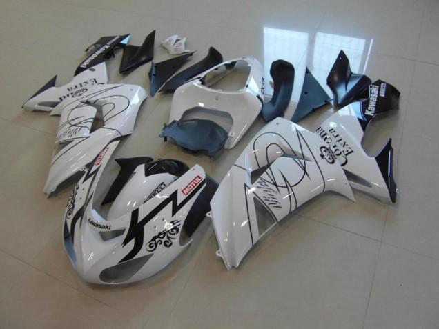 Carene Kawasaki ZX10R 2006-2007 - Bianco Corona Carene Kawasaki ZX10R 2006-2007 - Bianco Corona