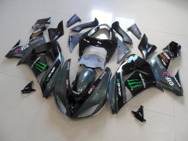 Carene Kawasaki ZX10R 2006-2007 - Grigio Monster