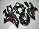 Carene Kawasaki ZX10R 2006-2007 - Nero Grigio Rosso Carene Kawasaki ZX10R 2006-2007 - Nero Grigio Rosso