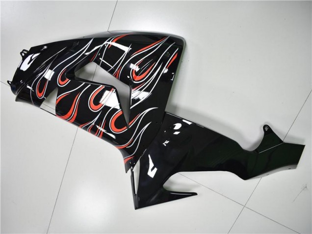 Carene Kawasaki ZX10R 2006-2007 - Nero Grigio Rosso Carene Kawasaki ZX10R 2006-2007 - Nero Grigio Rosso