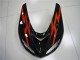 Carene Kawasaki ZX10R 2006-2007 - Nero Rosso Carene Kawasaki ZX10R 2006-2007 - Nero Rosso