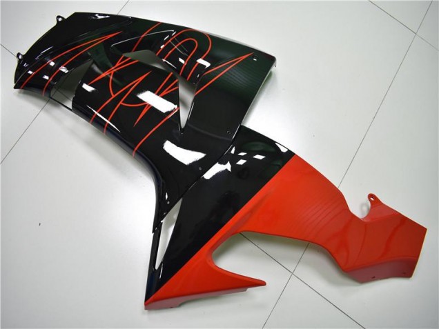 Carene Kawasaki ZX10R 2006-2007 - Nero Rosso Carene Kawasaki ZX10R 2006-2007 - Nero Rosso