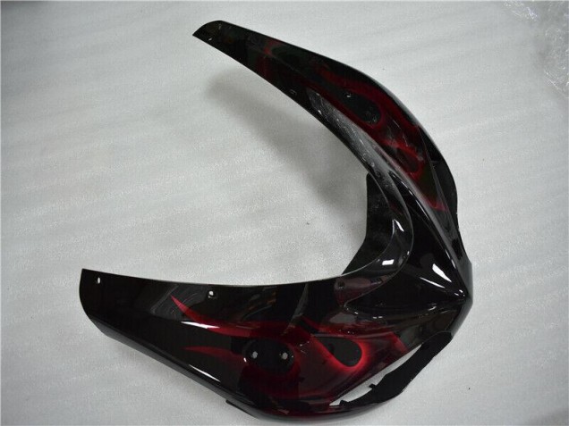 Carene Kawasaki ZX10R 2006-2007 - Rosso Fiamma Carene Kawasaki ZX10R 2006-2007 - Rosso Fiamma