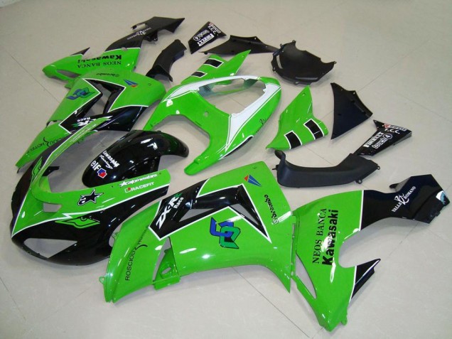 Carene Kawasaki ZX10R 2006-2007 - Verde Carene Kawasaki ZX10R 2006-2007 - Verde