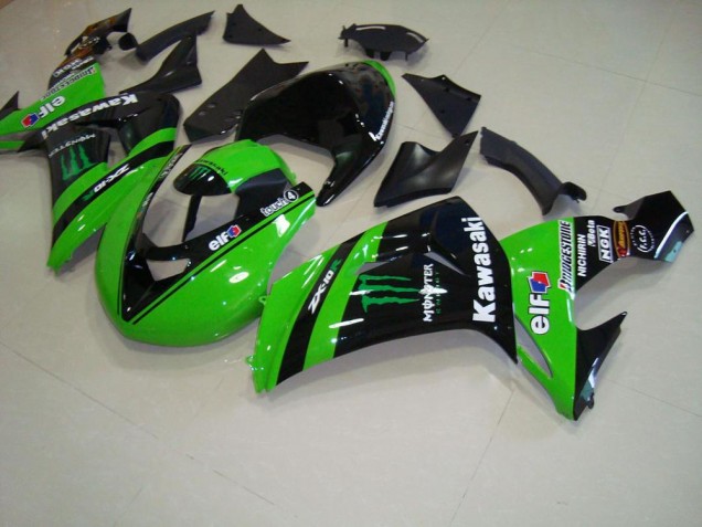 Carene Kawasaki ZX10R 2006-2007 - Verde Monster Corsa Carene Kawasaki ZX10R 2006-2007 - Verde Monster Corsa