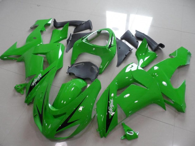 Carene Kawasaki ZX10R 2006-2007 - Verde Nero Arrow Carene Kawasaki ZX10R 2006-2007 - Verde Nero Arrow
