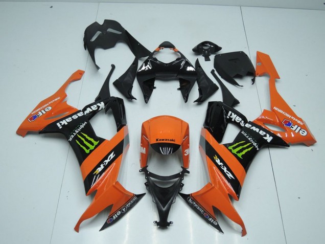 Carene Kawasaki ZX10R 2008-2010 - Arancia Monster Carene Kawasaki ZX10R 2008-2010 - Arancia Monster