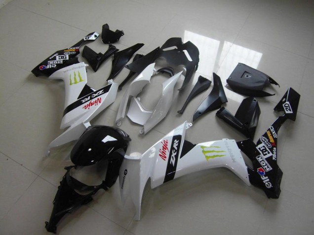 Carene Kawasaki ZX10R 2008-2010 - Bianco Monster Carene Kawasaki ZX10R 2008-2010 - Bianco Monster