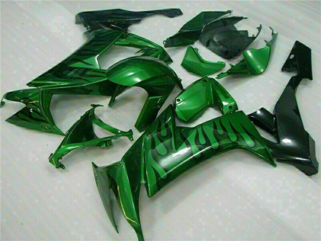 Carene Kawasaki ZX10R 2008-2010 - Verde Fiamma Carene Kawasaki ZX10R 2008-2010 - Verde Fiamma