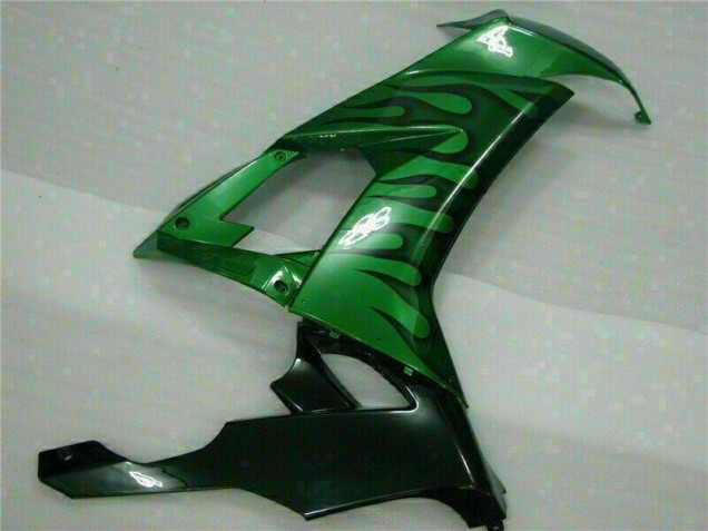 Carene Kawasaki ZX10R 2008-2010 - Verde Fiamma Carene Kawasaki ZX10R 2008-2010 - Verde Fiamma