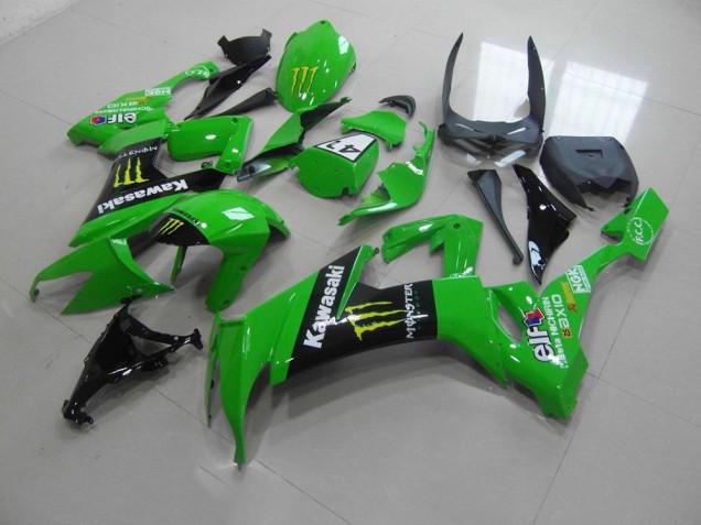 Carene Kawasaki ZX10R 2008-2010 - Verde Monster 41 Carene Kawasaki ZX10R 2008-2010 - Verde Monster 41