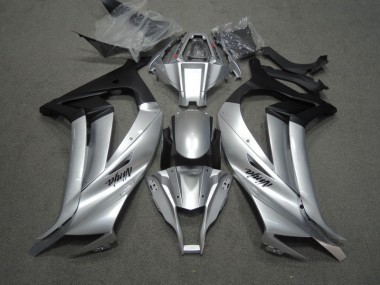 Carene Kawasaki ZX10R 2011-2015 - Argento Nero Ninja