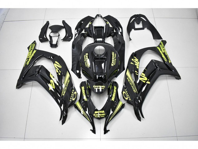 Carene Kawasaki ZX10R 2016-2019 - Nero Giallo Squadra di Corse Ninja Carene Kawasaki ZX10R 2016-2019 - Nero Giallo Squadra di Corse Ninja