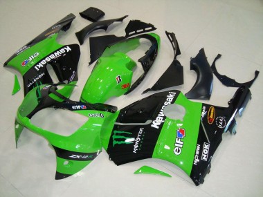 Carene Kawasaki ZX12R 2000-2001 - Verde Monster