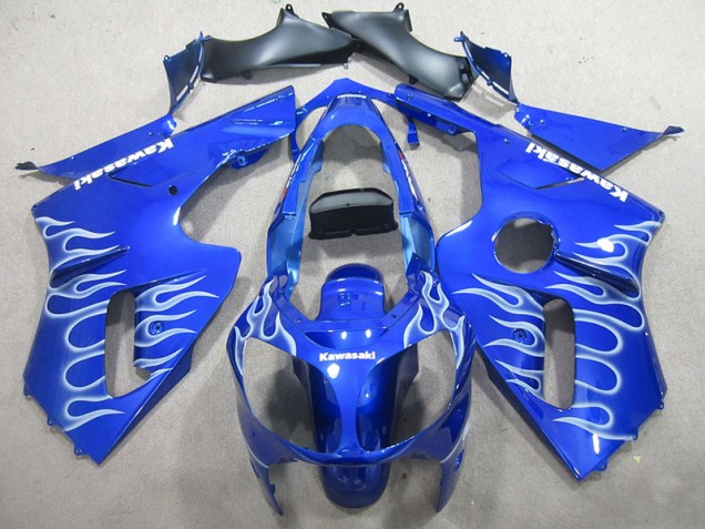 Carene Kawasaki ZX12R 2002-2006 - Blu Bianco Fiamma Carene Kawasaki ZX12R 2002-2006 - Blu Bianco Fiamma