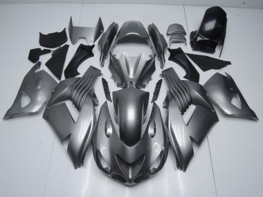 Carene Kawasaki ZX14R ZZR 1400 2006-2011 - Lucido Grigio
