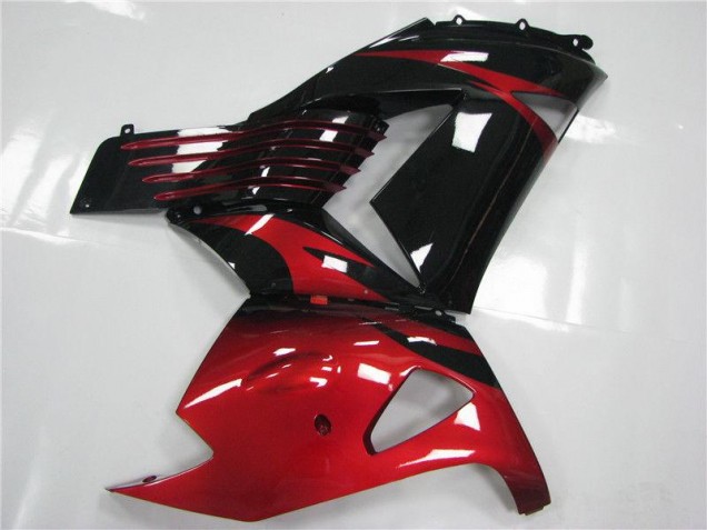 Carene Kawasaki ZX14R ZZR 1400 2006-2011 - Rosso Nero Carene Kawasaki ZX14R ZZR 1400 2006-2011 - Rosso Nero