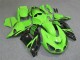Carene Kawasaki ZX14R ZZR 1400 2006-2011 - Verde Nero Carene Kawasaki ZX14R ZZR 1400 2006-2011 - Verde Nero