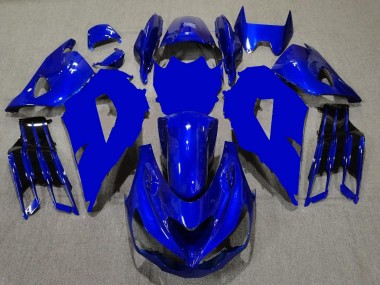 Carene Kawasaki ZX14R ZZR 1400 2012-2021 - Blu Nero