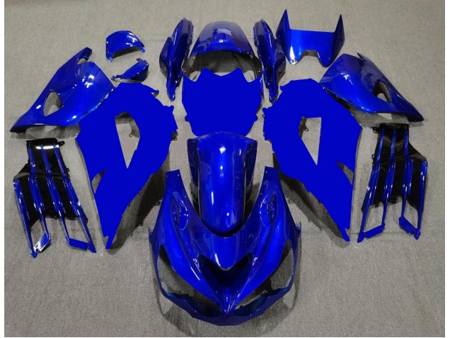 Carene Kawasaki ZX14R ZZR 1400 2012-2021 - Blu Nero Carene Kawasaki ZX14R ZZR 1400 2012-2021 - Blu Nero