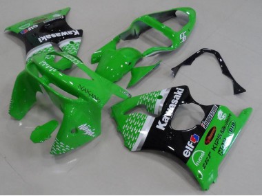 Carene Kawasaki ZX6R 1998-1999 - Verde Nero
