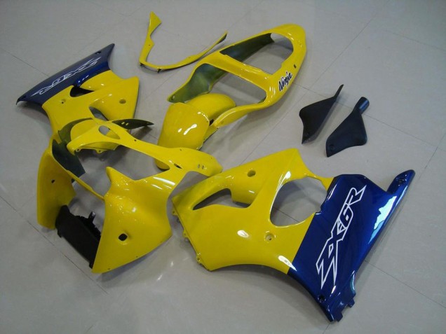 Carene Kawasaki ZX6R 2000-2002 - Giallo Blu Carene Kawasaki ZX6R 2000-2002 - Giallo Blu