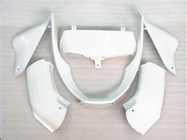 Carene Kawasaki ZX6R 2000-2002 - Lucido Bianco Carene Kawasaki ZX6R 2000-2002 - Lucido Bianco