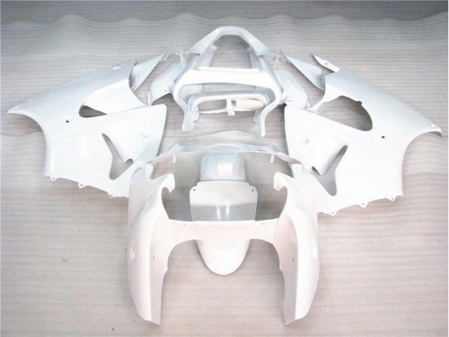 Carene Kawasaki ZX6R 2000-2002 - Lucido Bianco Carene Kawasaki ZX6R 2000-2002 - Lucido Bianco