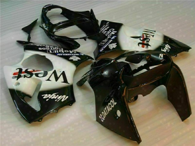 Carene Kawasaki ZX6R 2000-2002 - Nero West Ninja Carene Kawasaki ZX6R 2000-2002 - Nero West Ninja