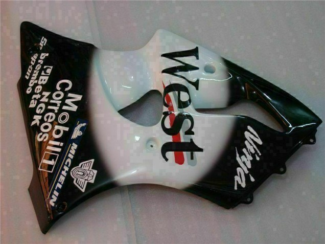 Carene Kawasaki ZX6R 2000-2002 - Nero West Ninja Carene Kawasaki ZX6R 2000-2002 - Nero West Ninja