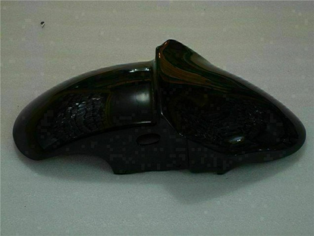 Carene Kawasaki ZX6R 2000-2002 - Nero con Blu Fiamma Carene Kawasaki ZX6R 2000-2002 - Nero con Blu Fiamma