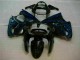 Carene Kawasaki ZX6R 2000-2002 - Nero con Blu Fiamma Carene Kawasaki ZX6R 2000-2002 - Nero con Blu Fiamma
