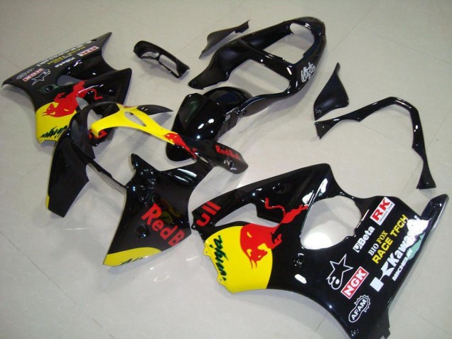 Carene Kawasaki ZX6R 2000-2002 - Red Bull Carene Kawasaki ZX6R 2000-2002 - Red Bull