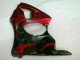 Carene Kawasaki ZX6R 2000-2002 - Rosso Nero