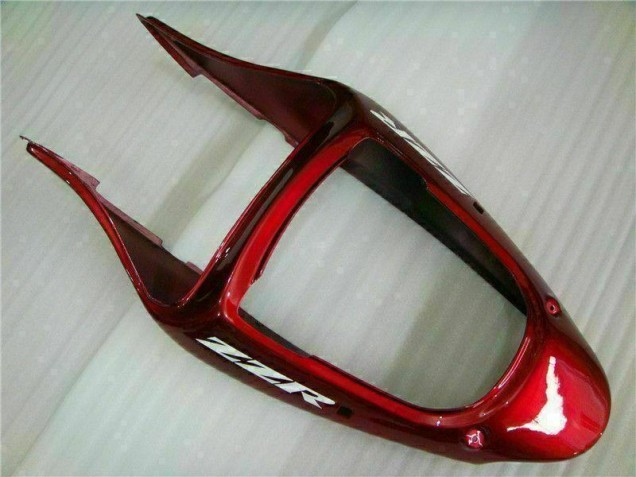 Carene Kawasaki ZX6R 2000-2002 - Rosso Nero