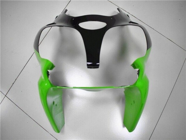 Carene Kawasaki ZX6R 2000-2002 - Verde Bianco Nero Carene Kawasaki ZX6R 2000-2002 - Verde Bianco Nero