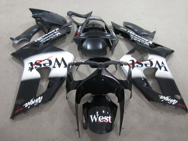 Carene Kawasaki ZX6R 2003-2004 - Nero West Ninja 636 Carene Kawasaki ZX6R 2003-2004 - Nero West Ninja 636