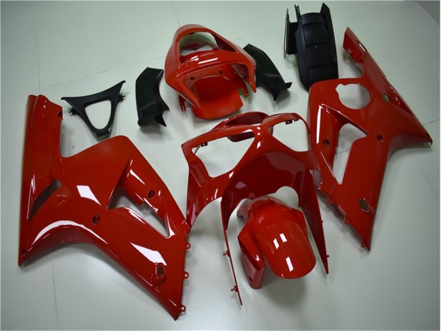 Carene Kawasaki ZX6R 2003-2004 - Rosso Carene Kawasaki ZX6R 2003-2004 - Rosso
